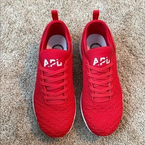 APL Red Athletic Shoes